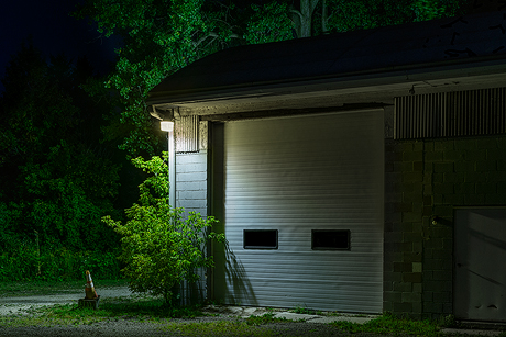 Night Vision - Garage at Workshop